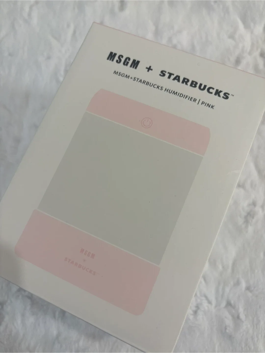 MSGM+스타벅스 핑크 가습기 새제품