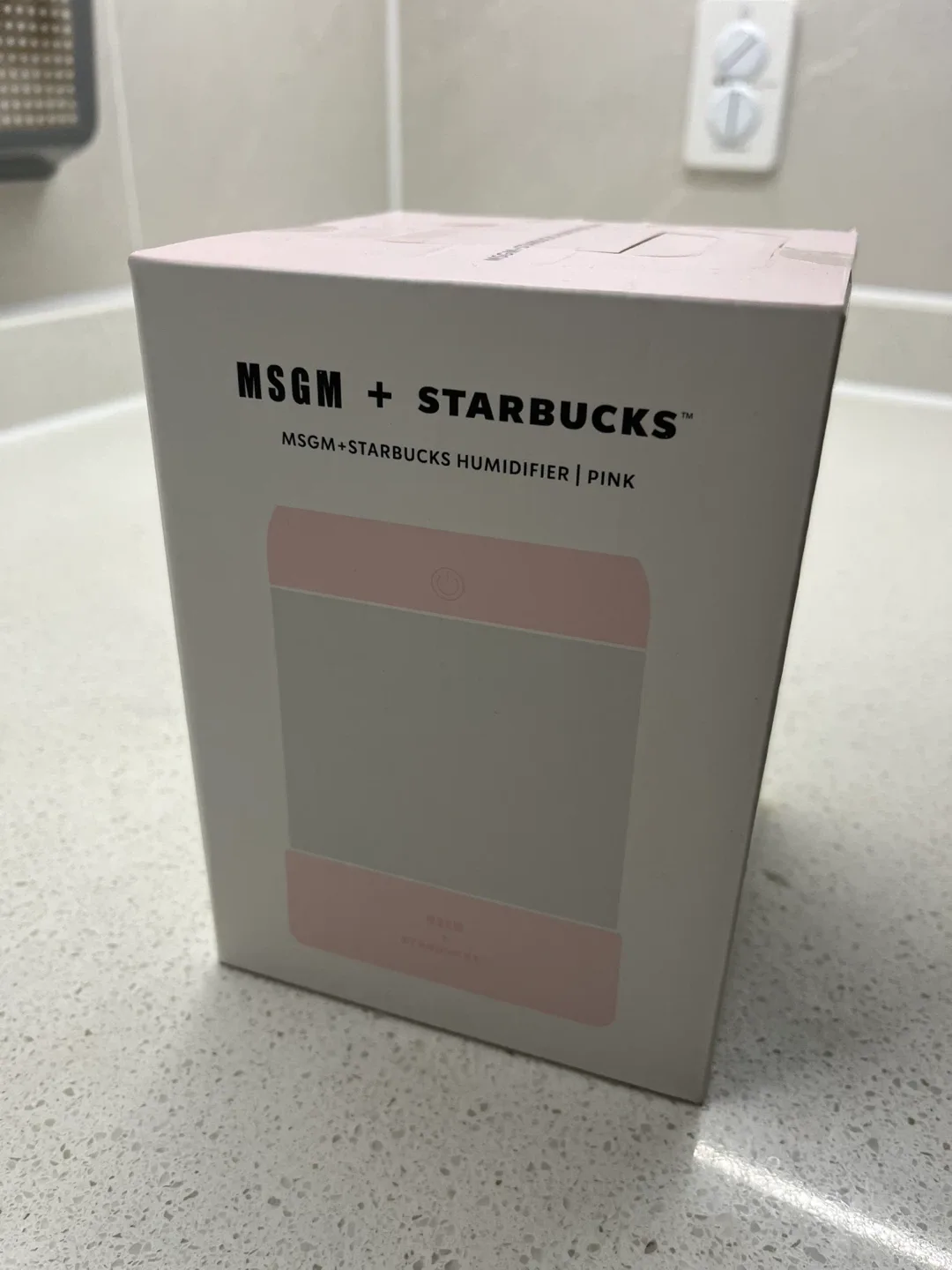 MSGM+스타벅스 핑크 가습기 새제품