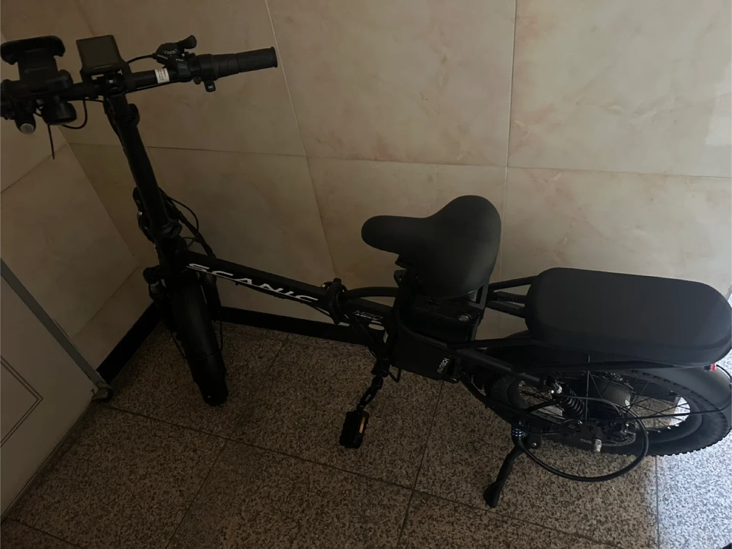 2025년형 AU테크 스카닉 M20 MAX 48V 500w 20Ah 전동 전기자전거, 169cm
