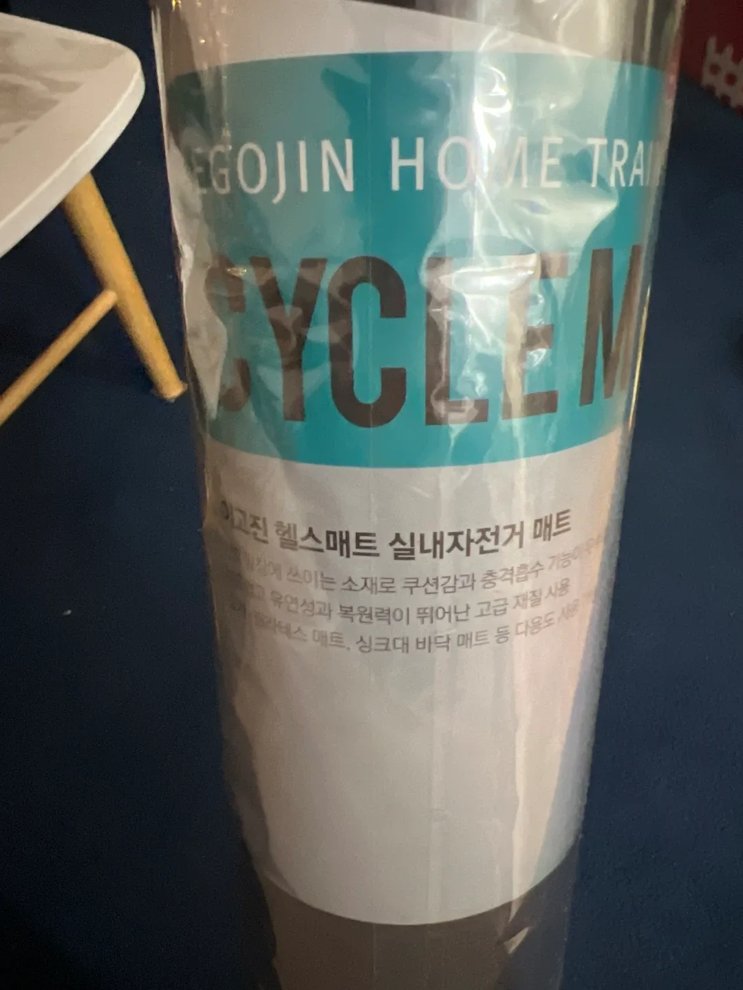 이고진 헬스매트 실내자전거 매트