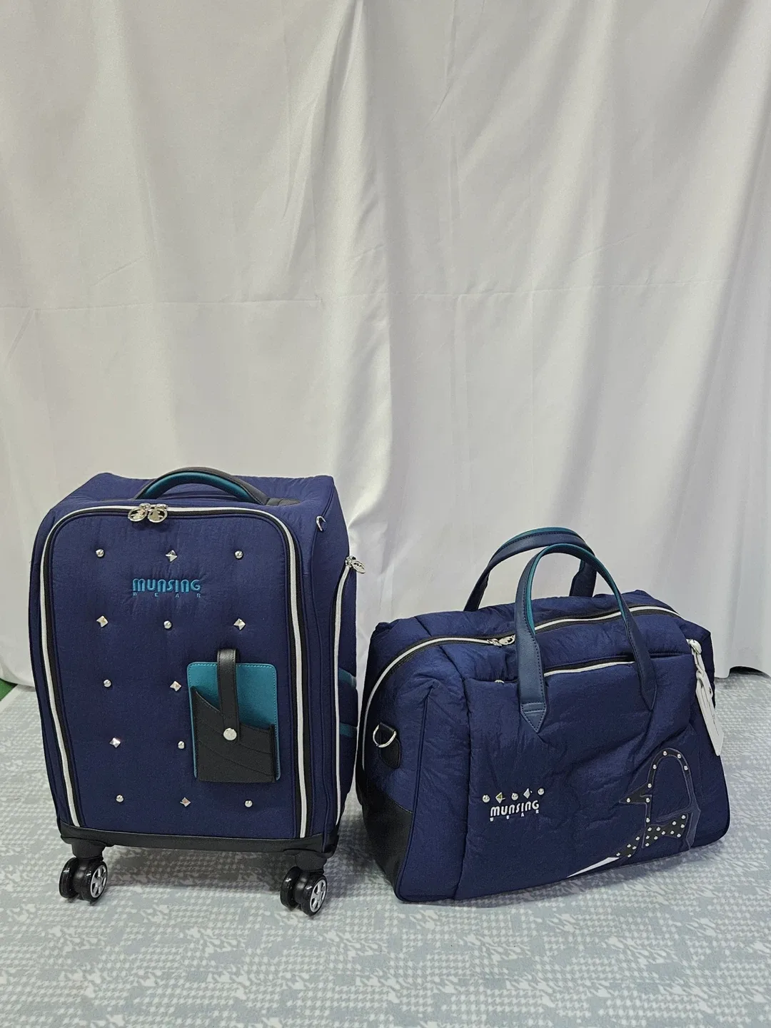 MUNSINGWEAR 캐리어+보스턴백 세트
