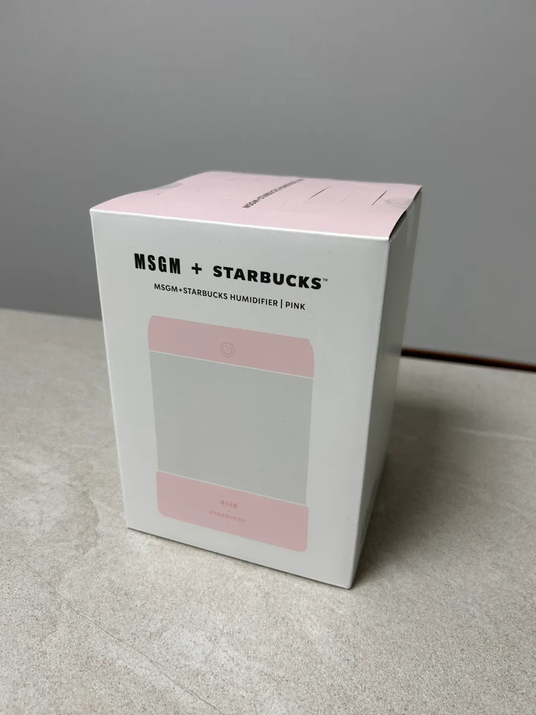 MSGM+스타벅스 핑크 가습기 새제품
