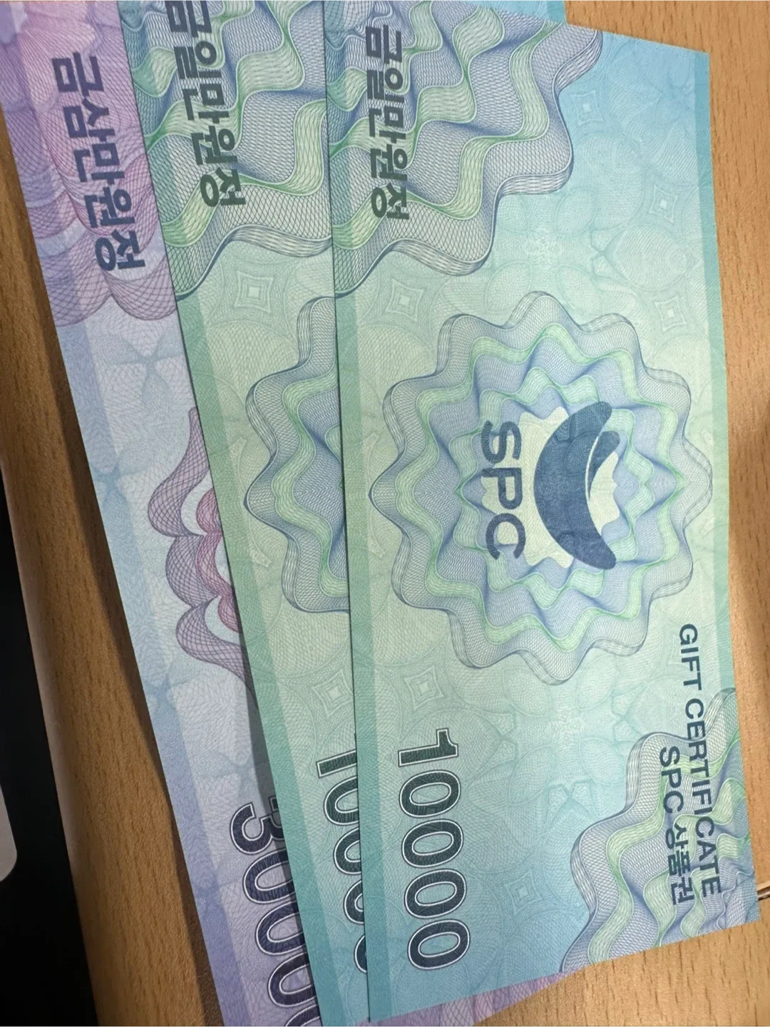 SPC 상품권 5만원