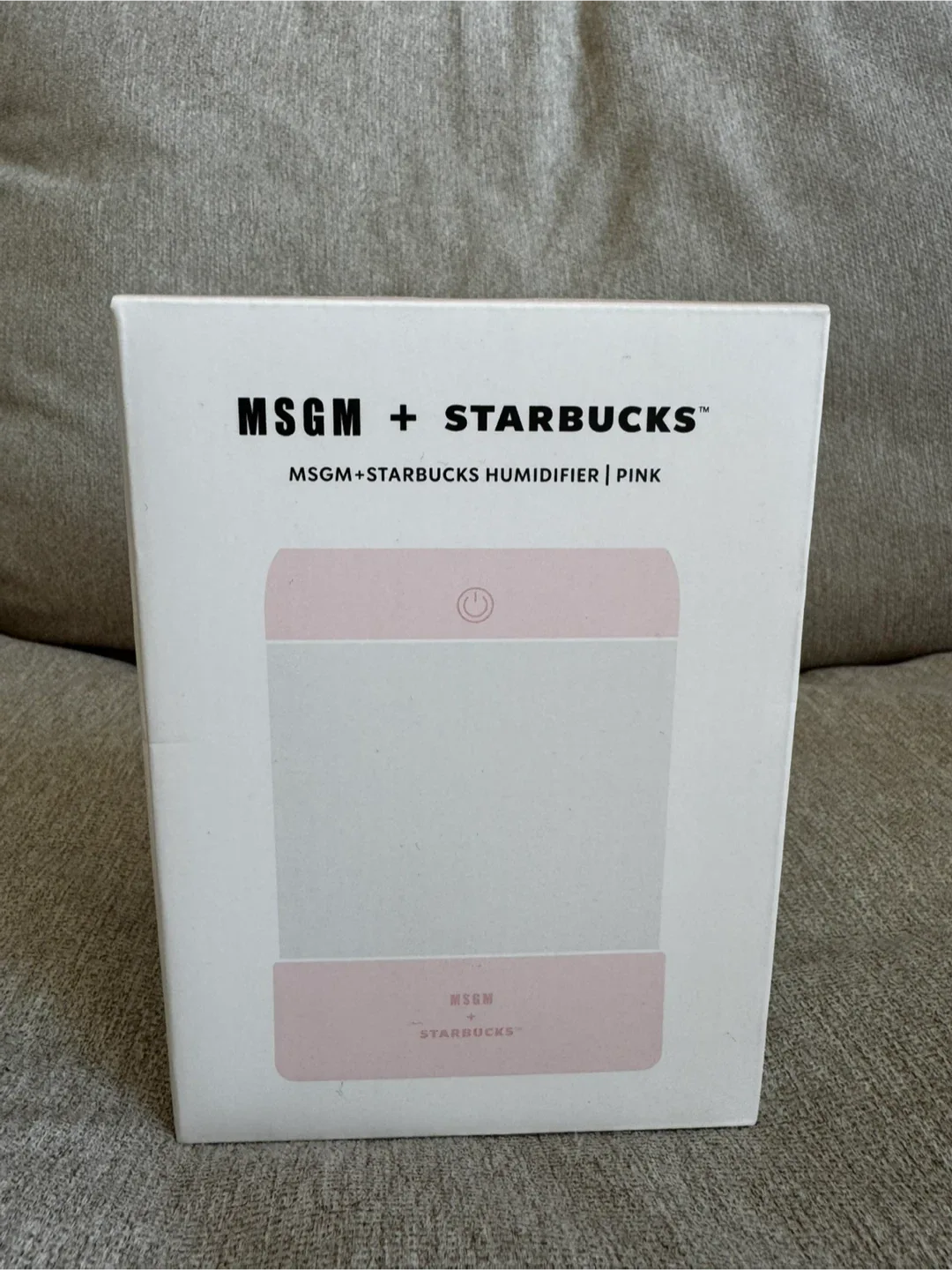MSGM+스타벅스 핑크 가습기 새제품