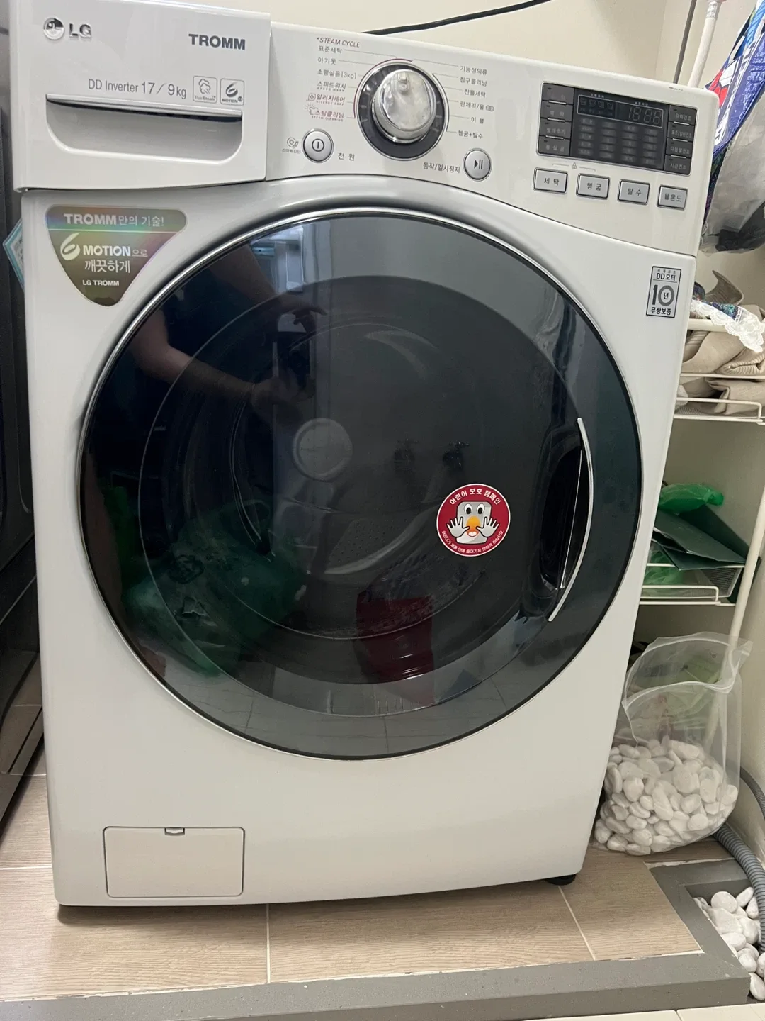 LG 트롬 DD 인버터 세탁기 17kg