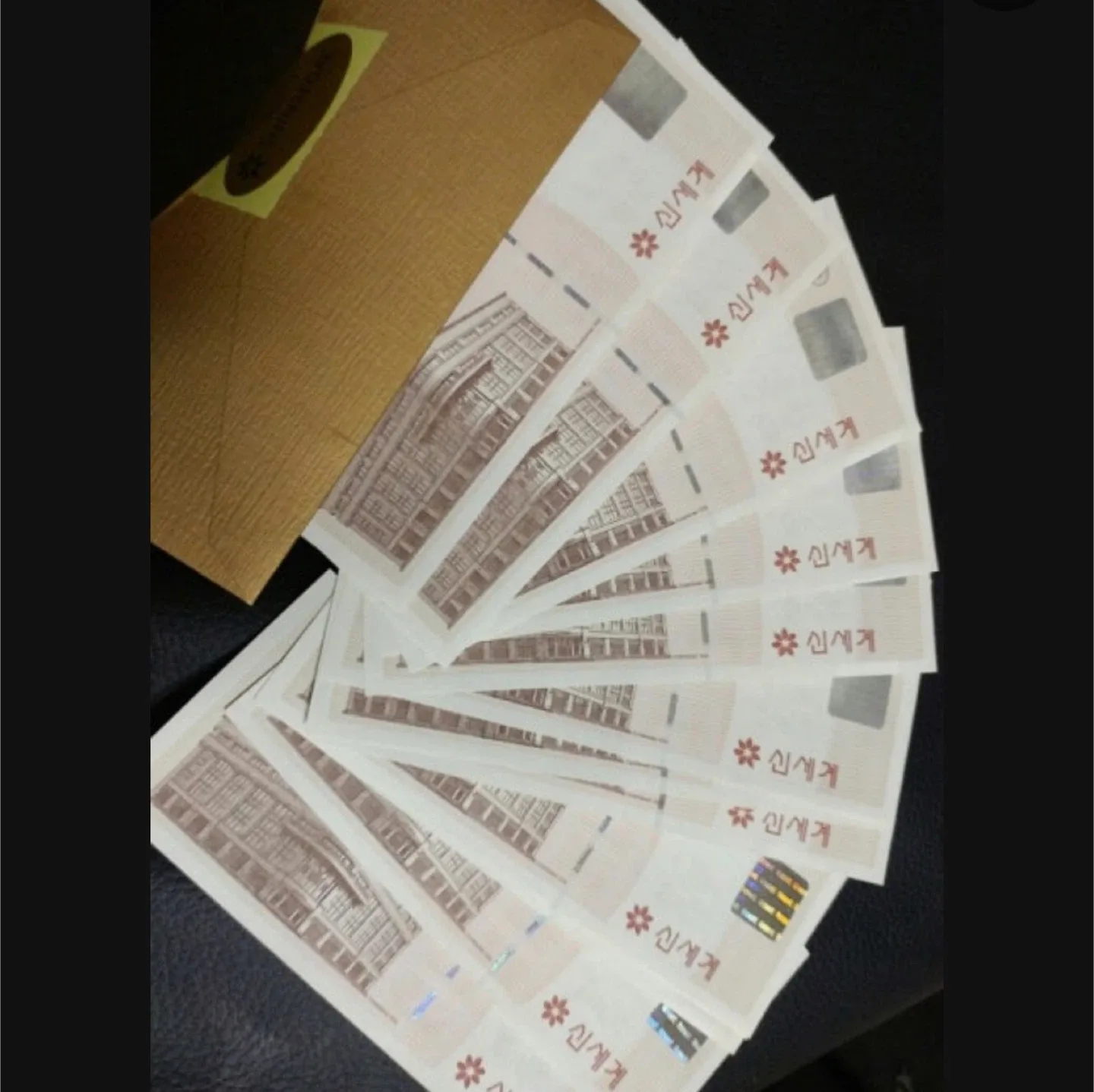 신세계 상품권 10만원권 55장 팝니다