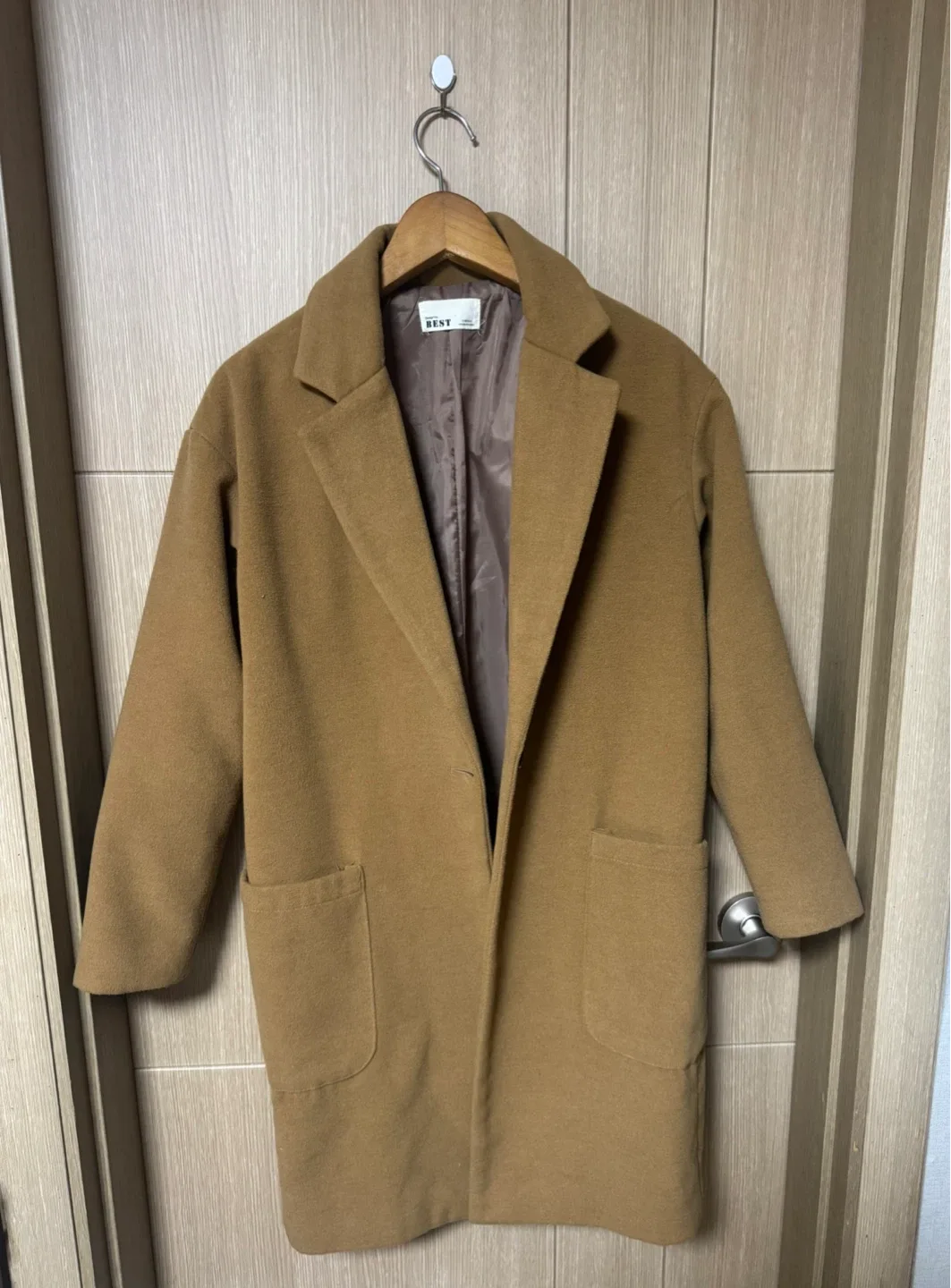 카멜 롱코트 거의ss급