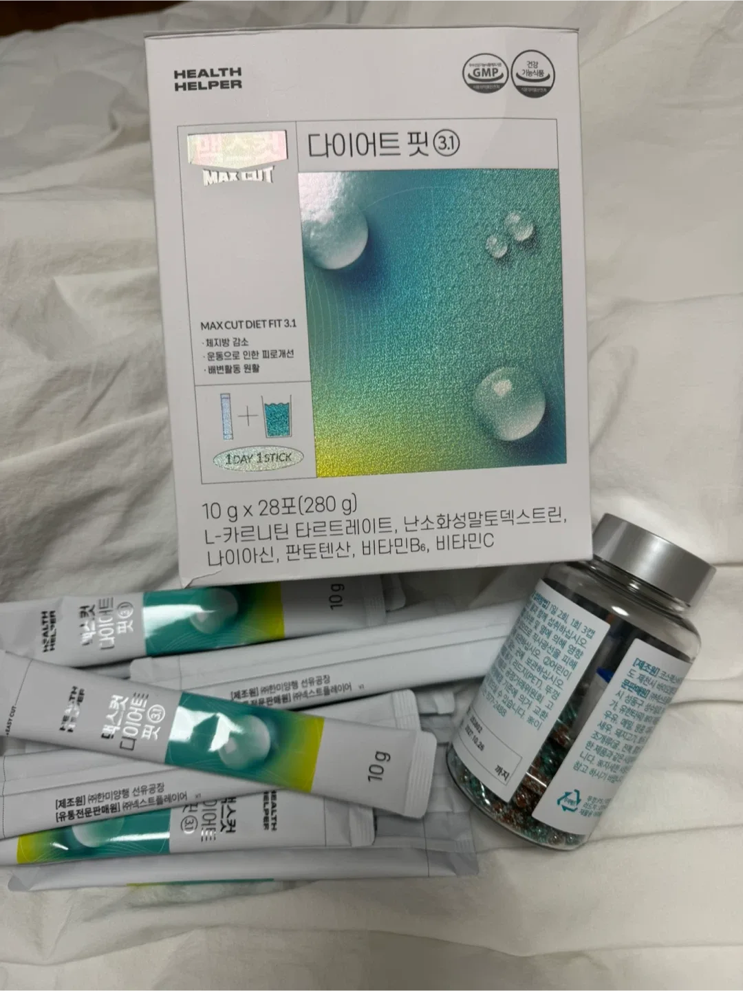 맥스컷 프로 알약+다이어트핏 음료 팝니다