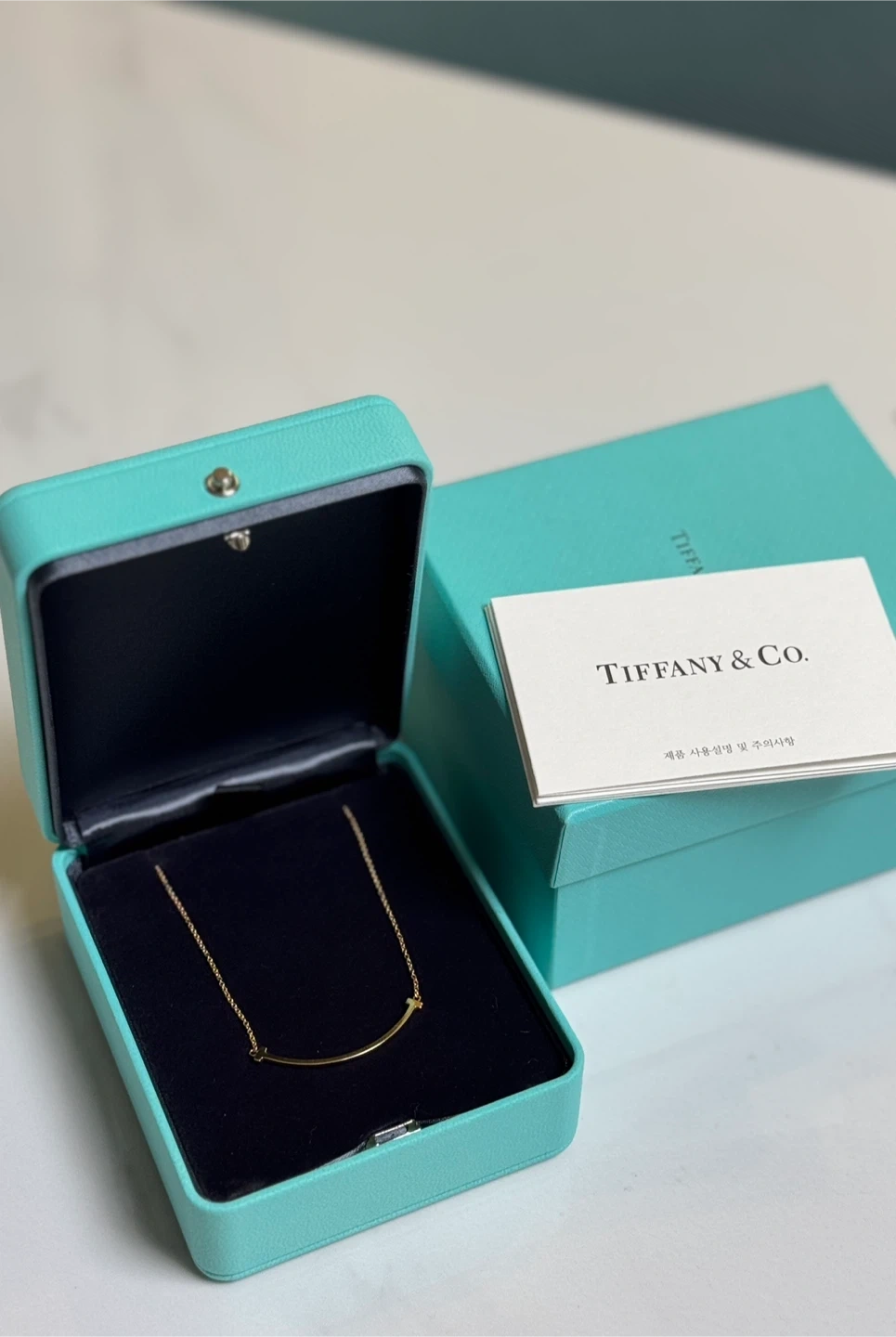 티파니앤코 스마일 펜던트 18K 목걸이 | 여성잡화 | 당근 중고거래