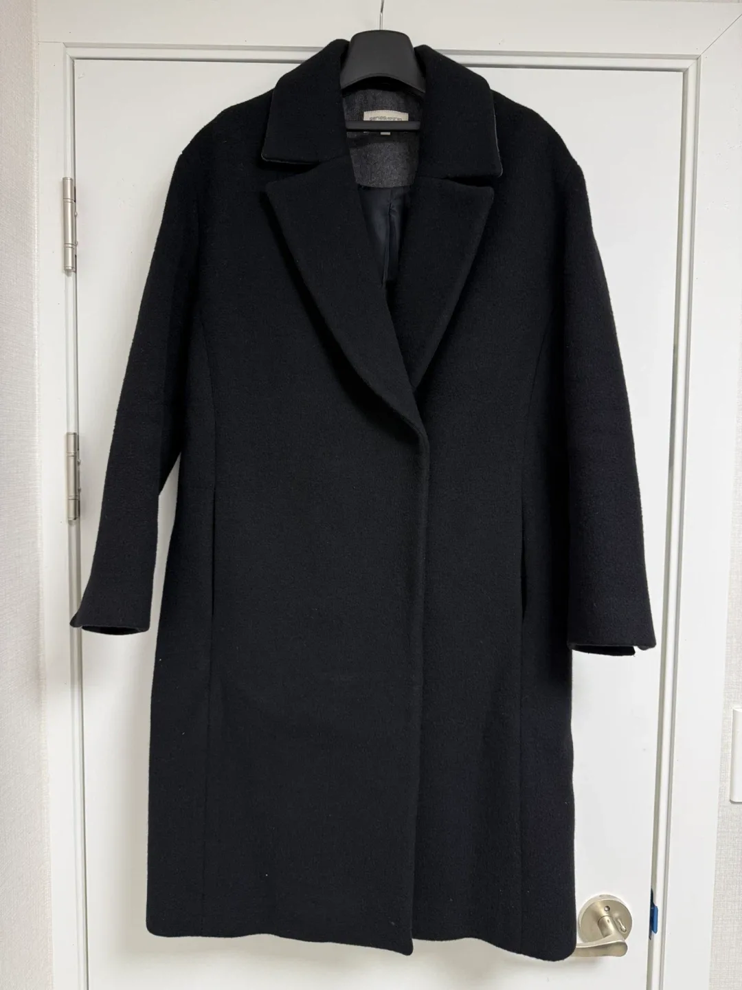 (상태 아주 좋음) 시리즈 더블코트 블랙 M