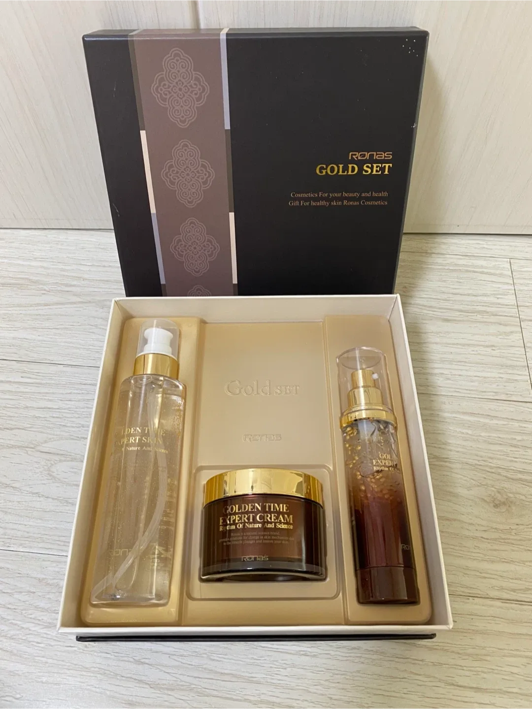 RONAS 골드 세트 화장품세트#설선물