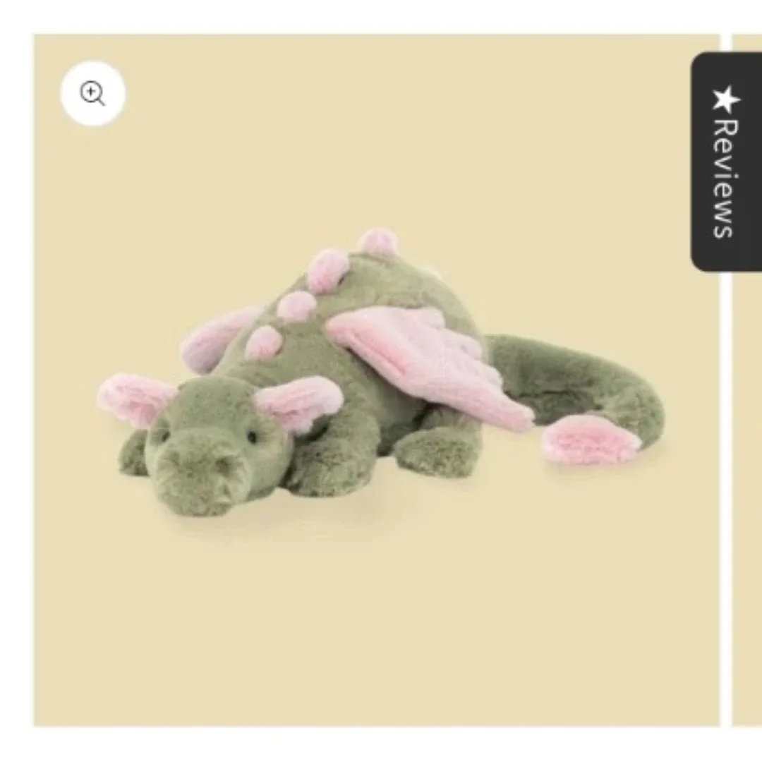 (새상품)젤리캣 말라키 드래곤 인형  50cm / 66cm