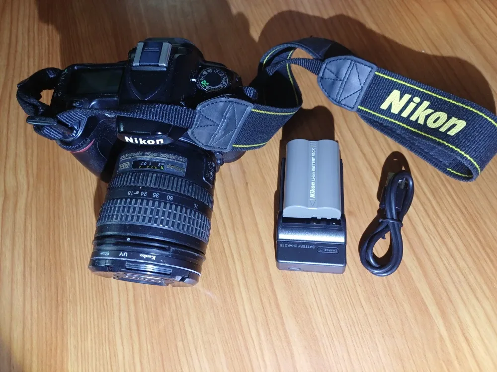 니콘 D80 DSLR 카메라 렌즈 포함