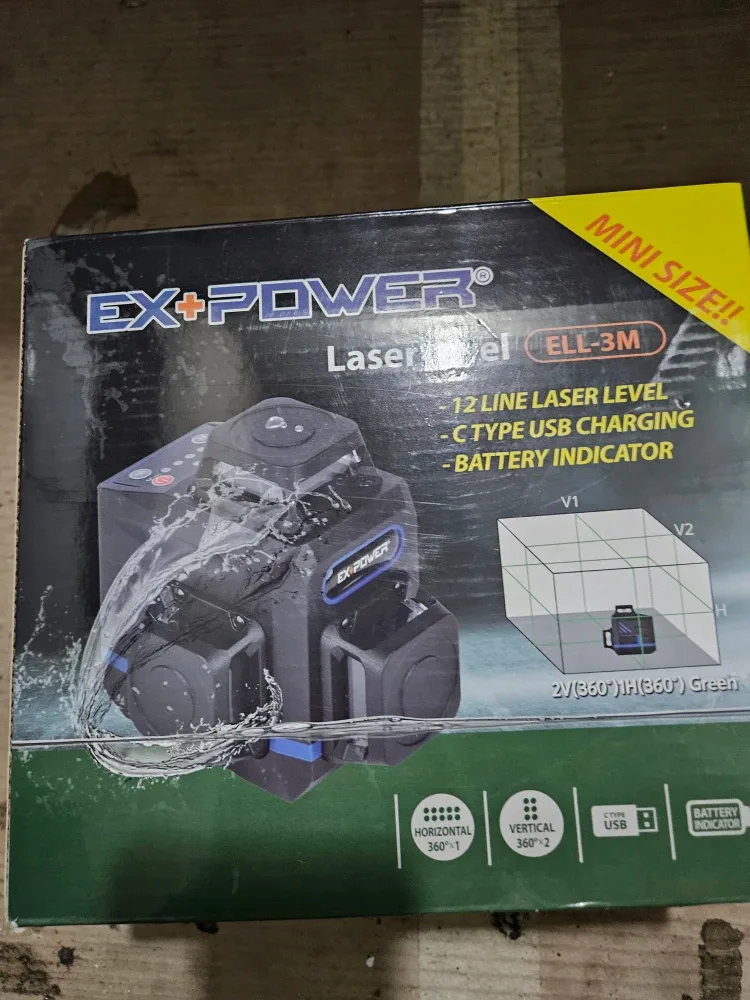 EX-POWER ELL-3DG레이저 래벨기