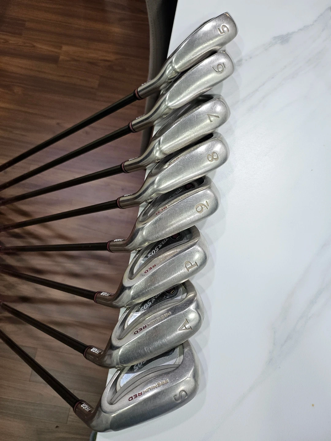 PRGR 프리미엄 레드 TRX 505 아이언 세트 | 스포츠/레저 | 당근 중고거래