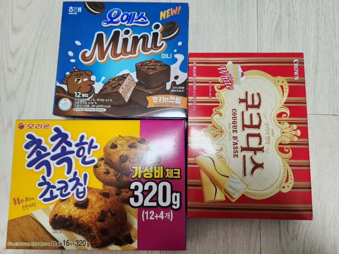 쿠크다스, 과자