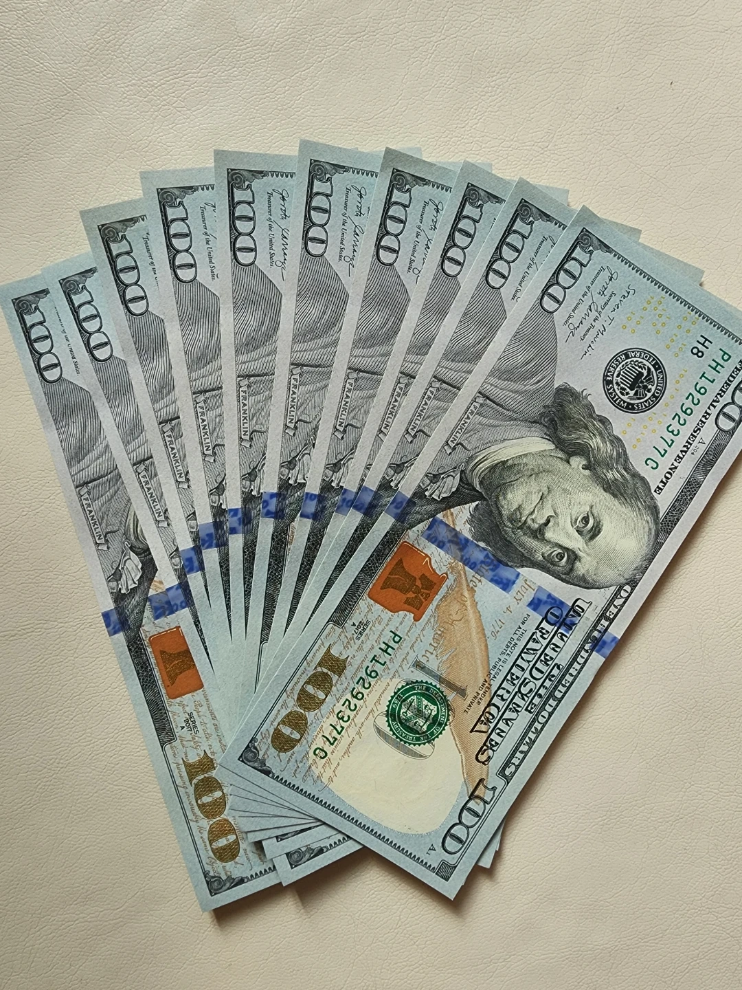 100달러 지폐 10장 (총 1000달러) | 티켓/교환권 | 당근 중고거래