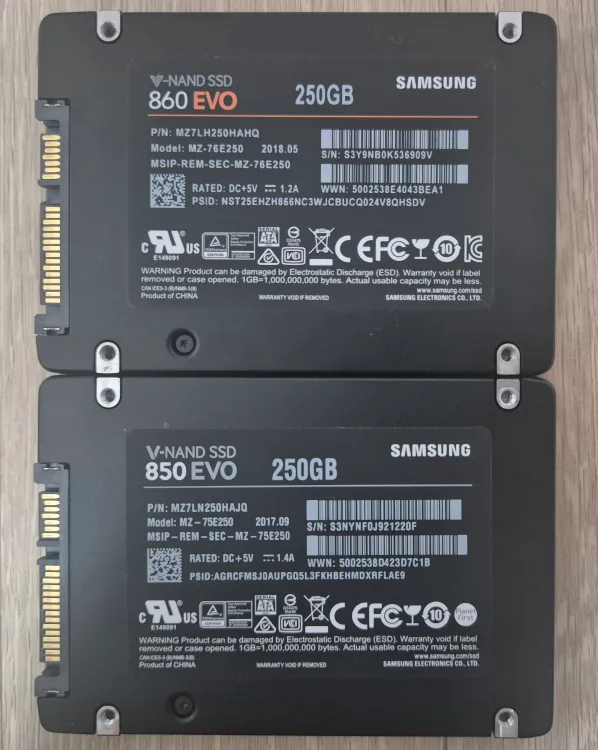 삼성 860 EVO 250GB SSD [일괄판매]
