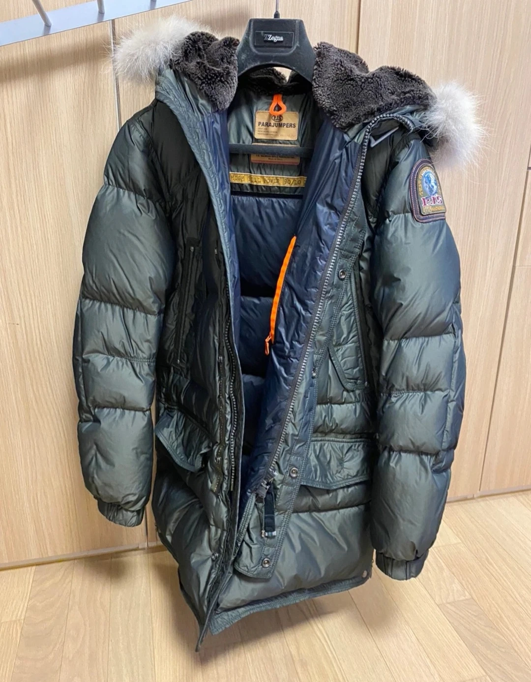 <가격인하>파라점퍼스 다운고요테퍼 패딩(정품)