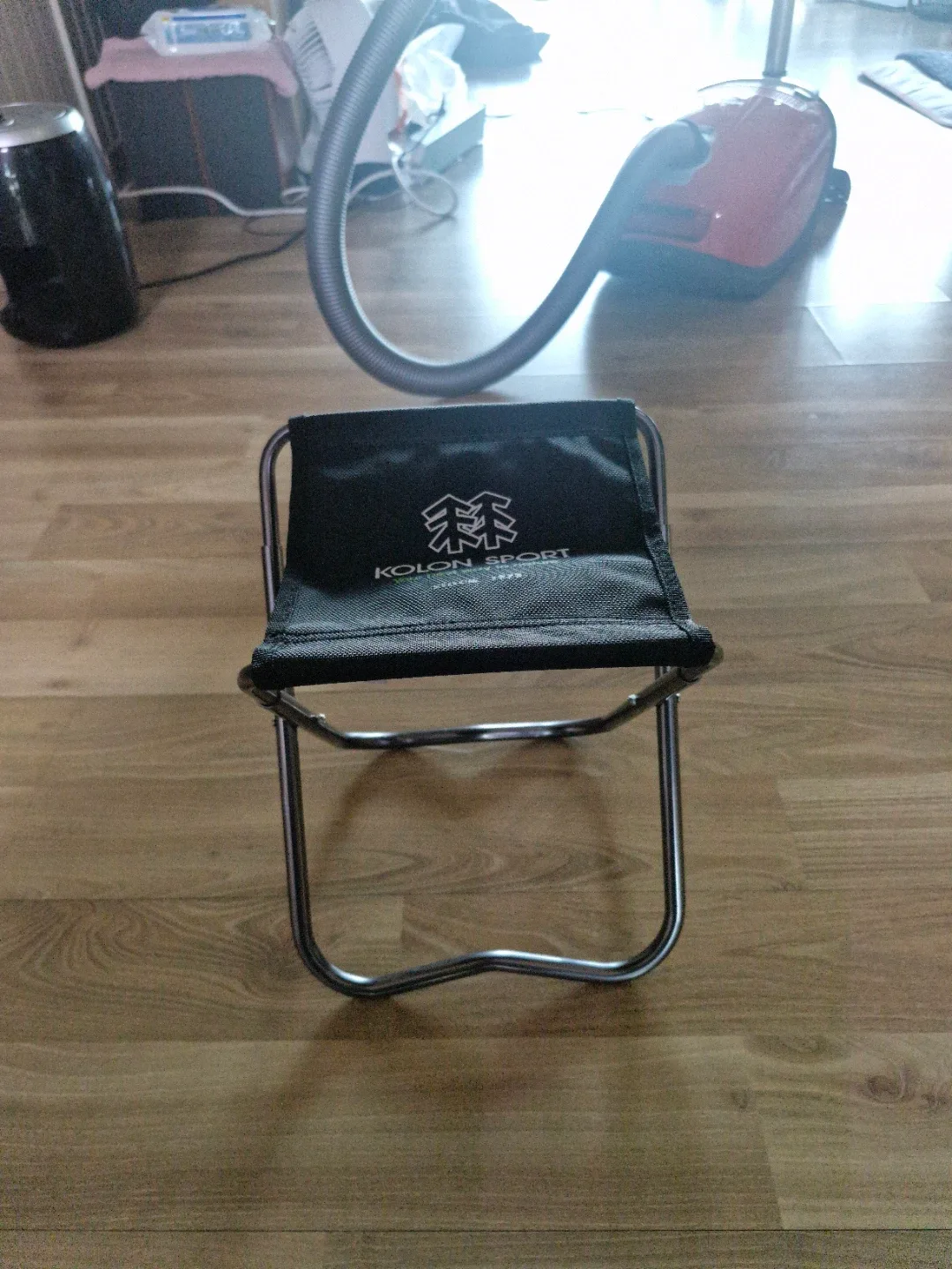 코오롱스포츠 캠핑 미니의자 블랙급처