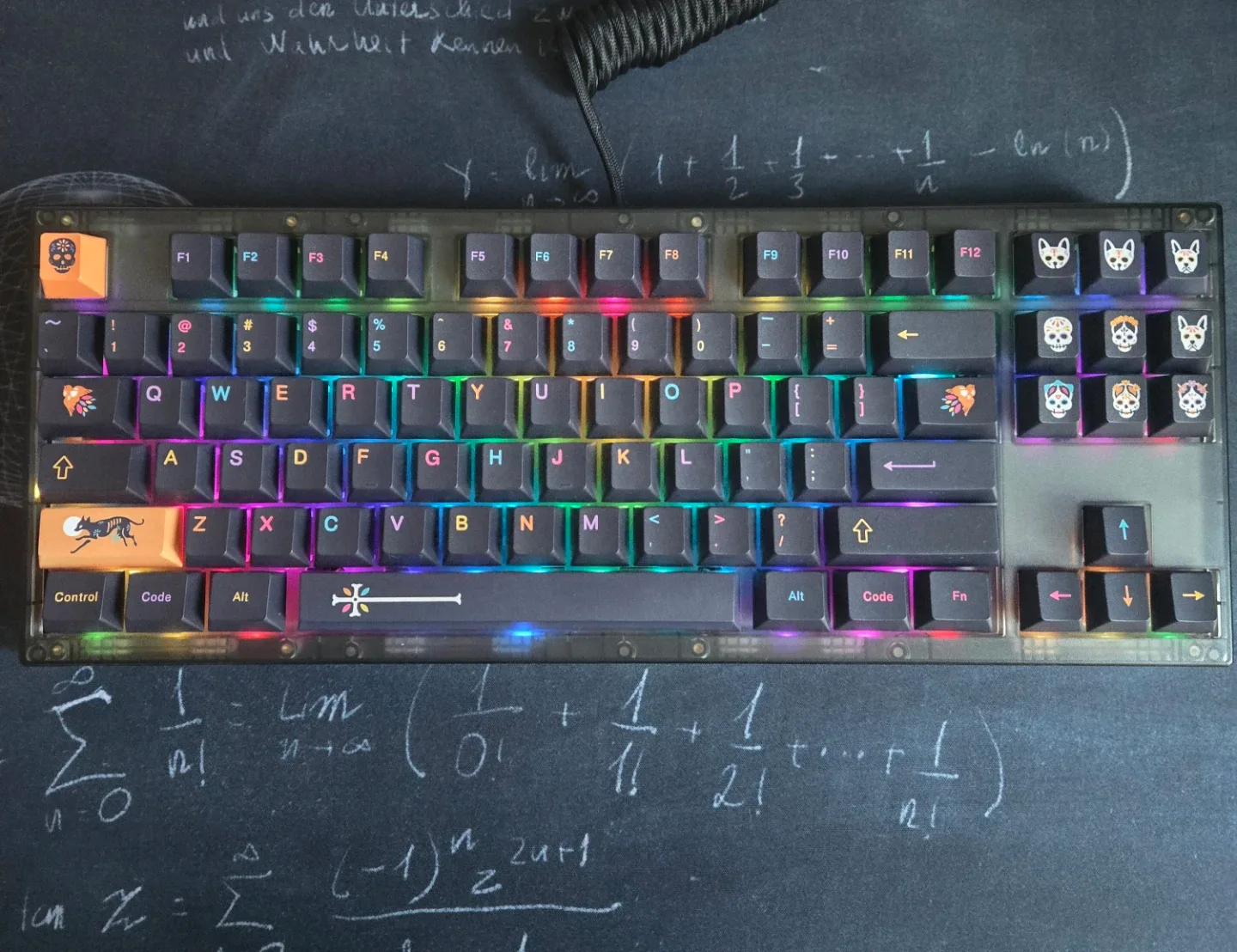 커스텀 기계식 키보드 트랜라