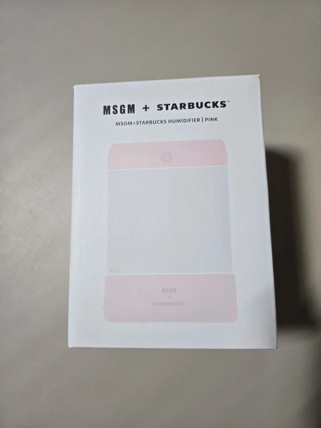MSGM+스타벅스 핑크 가습기 새제품