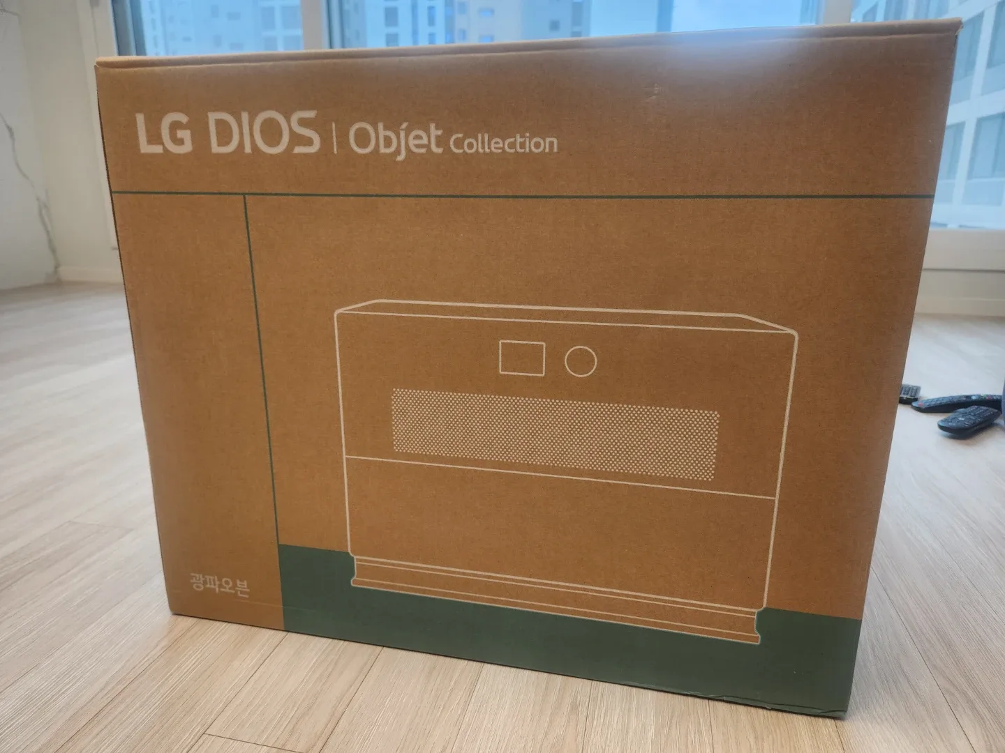 LG 디오스 오브제 광파오븐 MLJ32ERS 베이지