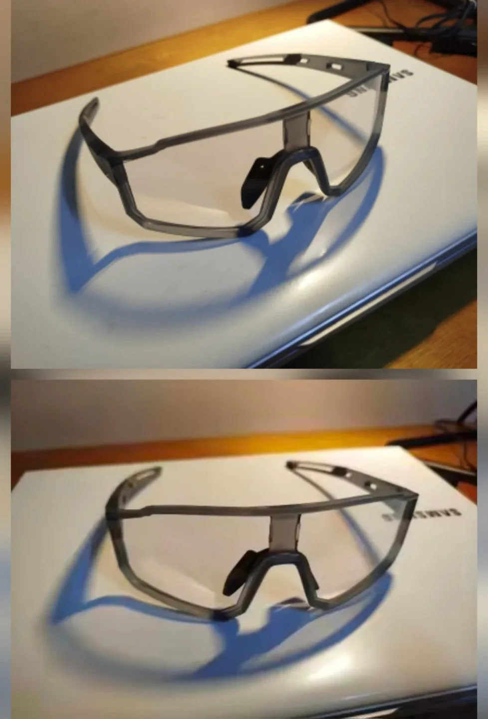 Photochromic 포토크로믹 변색 스포츠 선글라스 고글 (방풍·야외용)