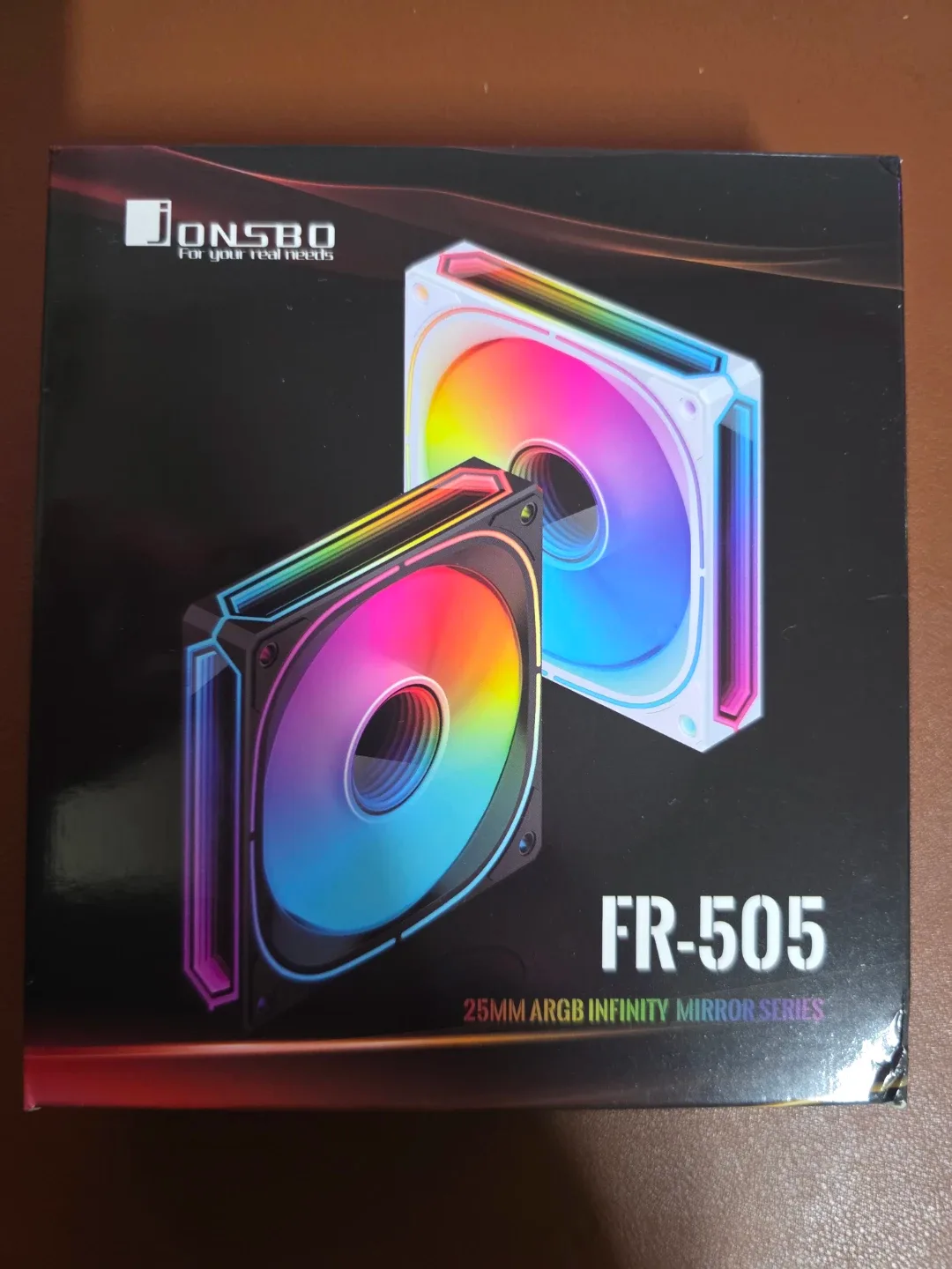 JONSBO FR-505 ARGB 120mm 케이스 팬 블랙 새제품