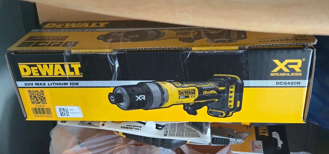 디월트 DCG420N 20v 충전 다이 그라인더 베어툴 새상품