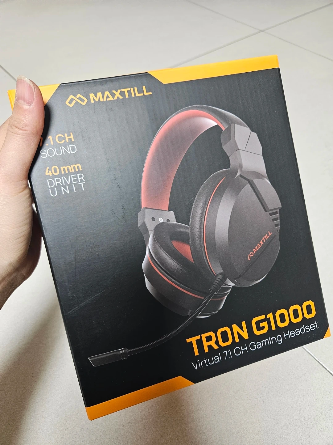 맥스틸 TRON G1000 헤드셋 | 디지털기기 | 당근 중고거래