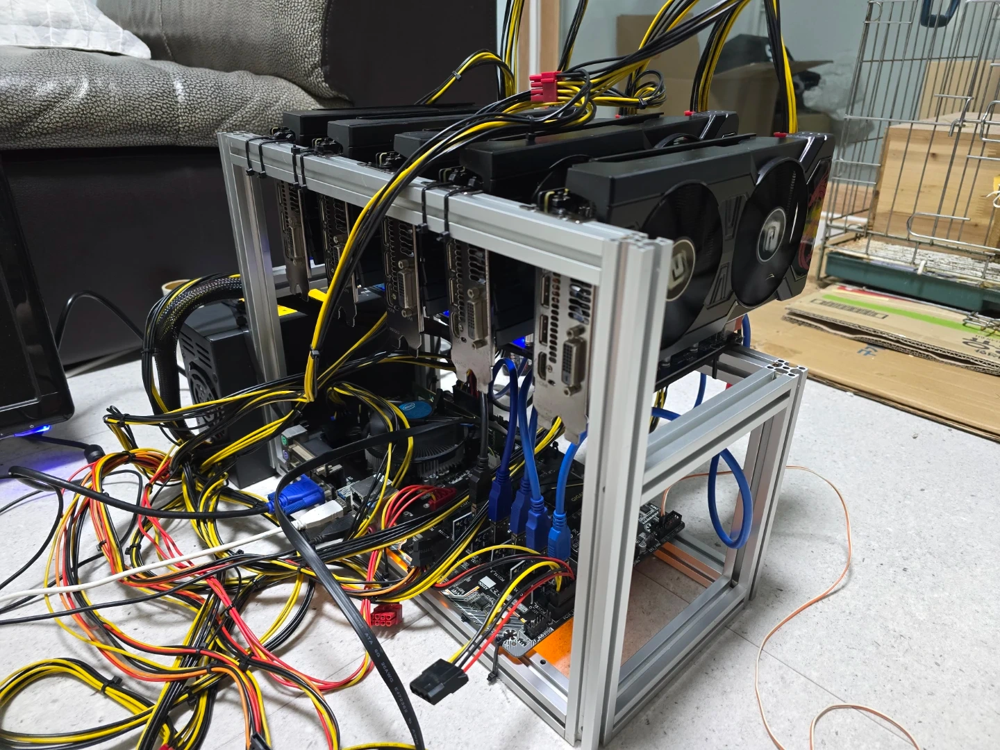 비트코인 채굴 컴퓨터 | 디지털기기 | 당근 중고거래