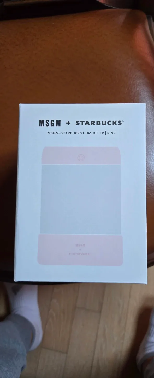MSGM+스타벅스 핑크 가습기 새제품