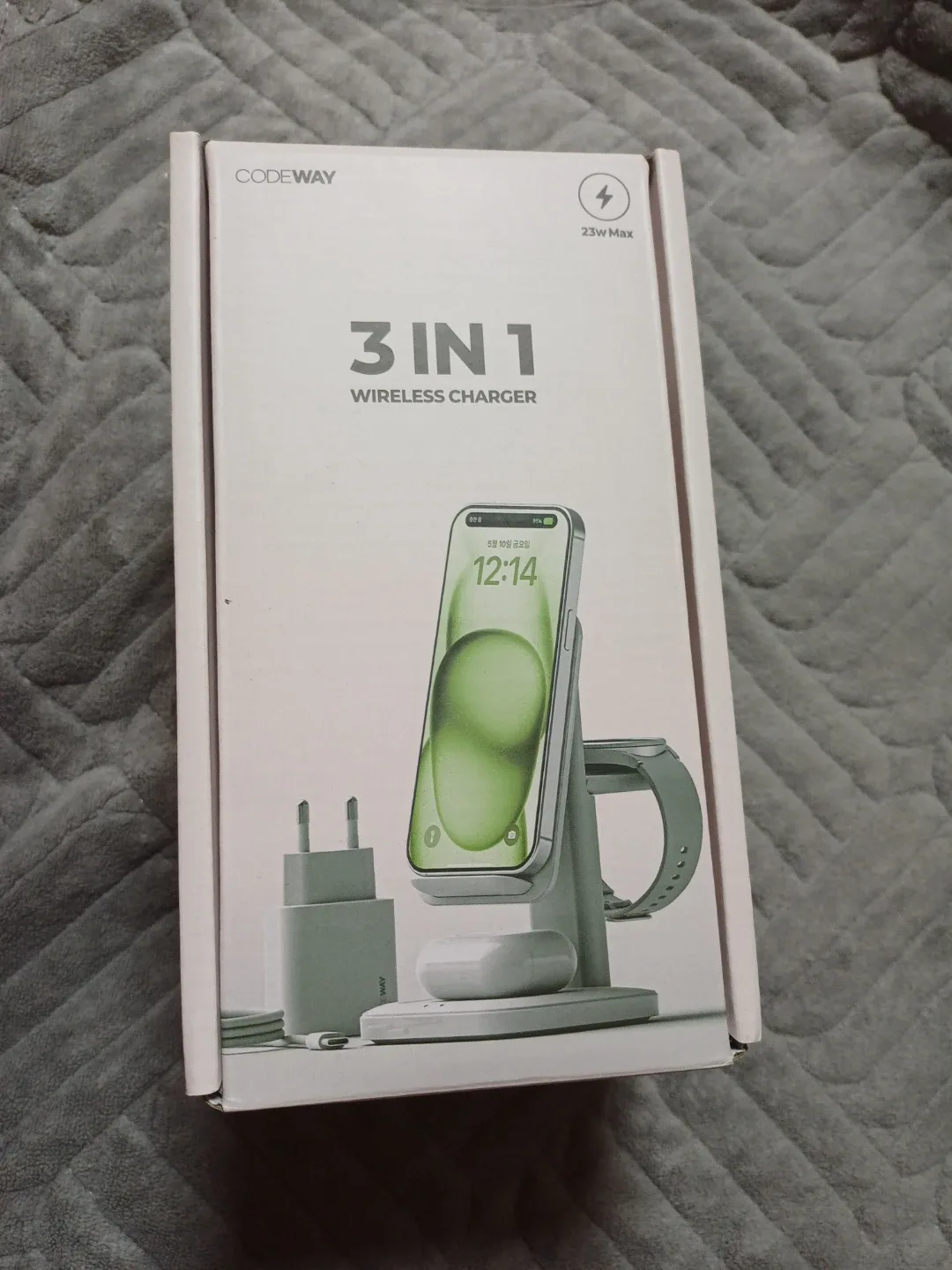 코드웨이 3 in 1 무선 충전기 (새제품)