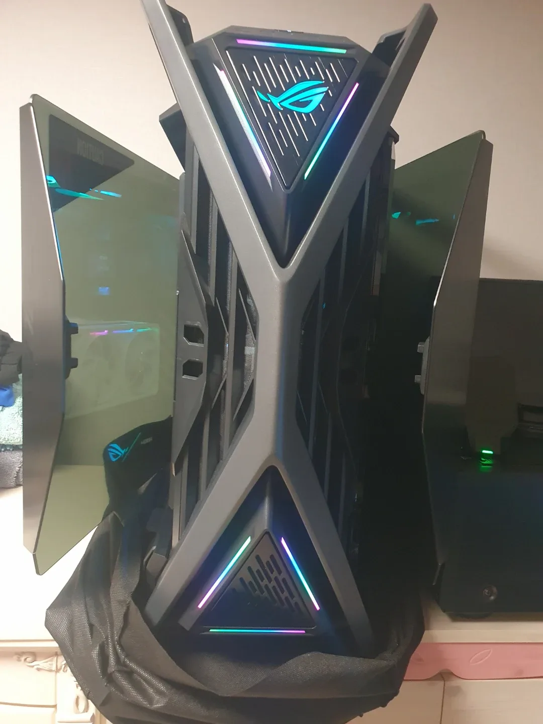 rog 풀세팅 PC (9950x3d  ,5080아스트랄 , x870e hero, 9100pro,64G)
