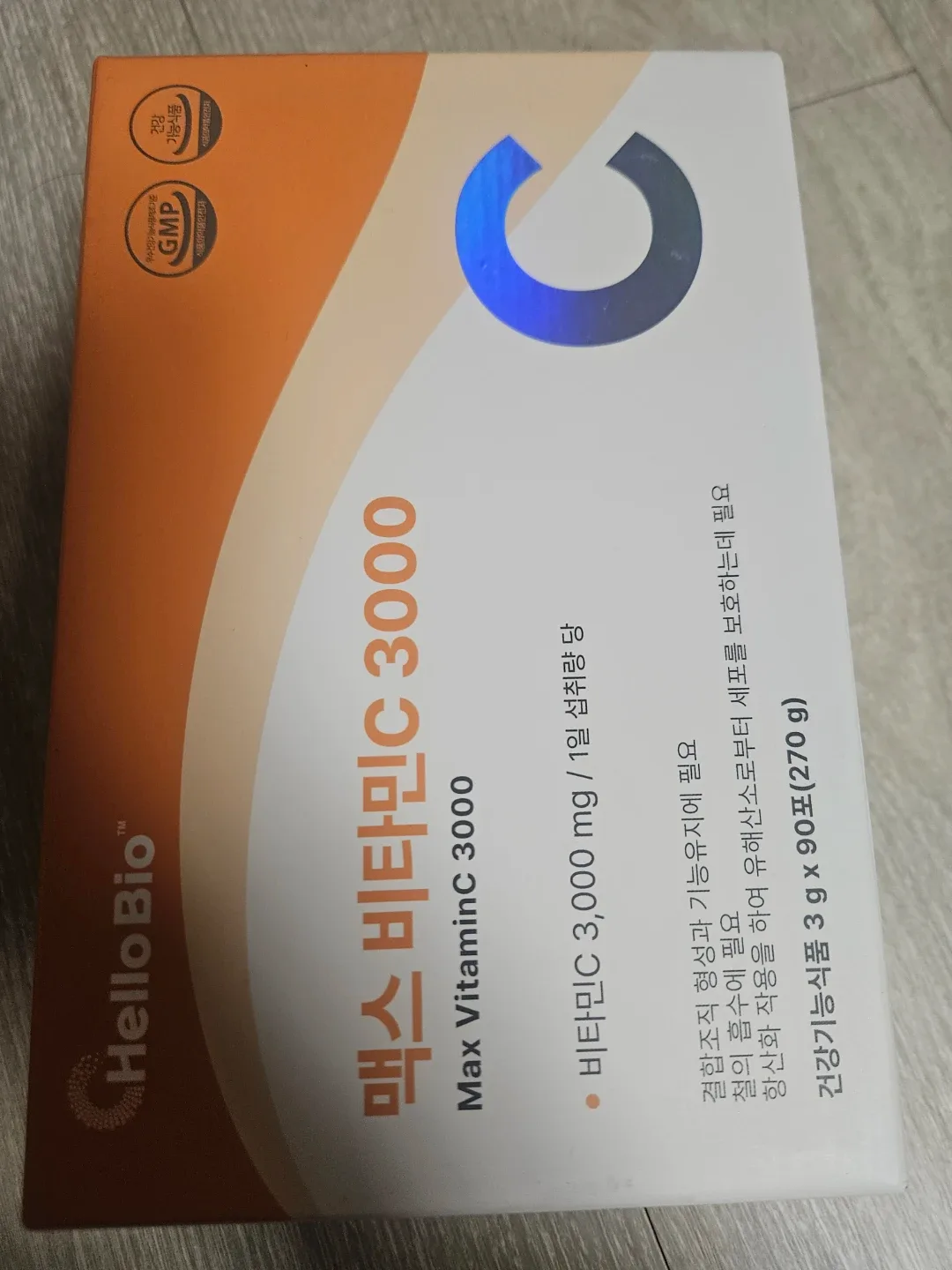 헬로바이오 맥스 비타민C 3000.  3달분 90포