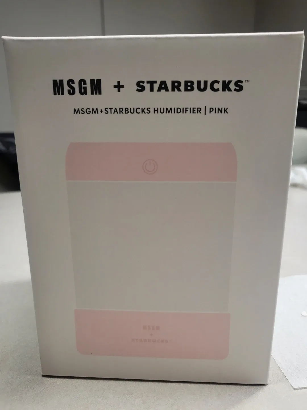 MSGM+스타벅스 콜라보 가습기 핑크 새제품