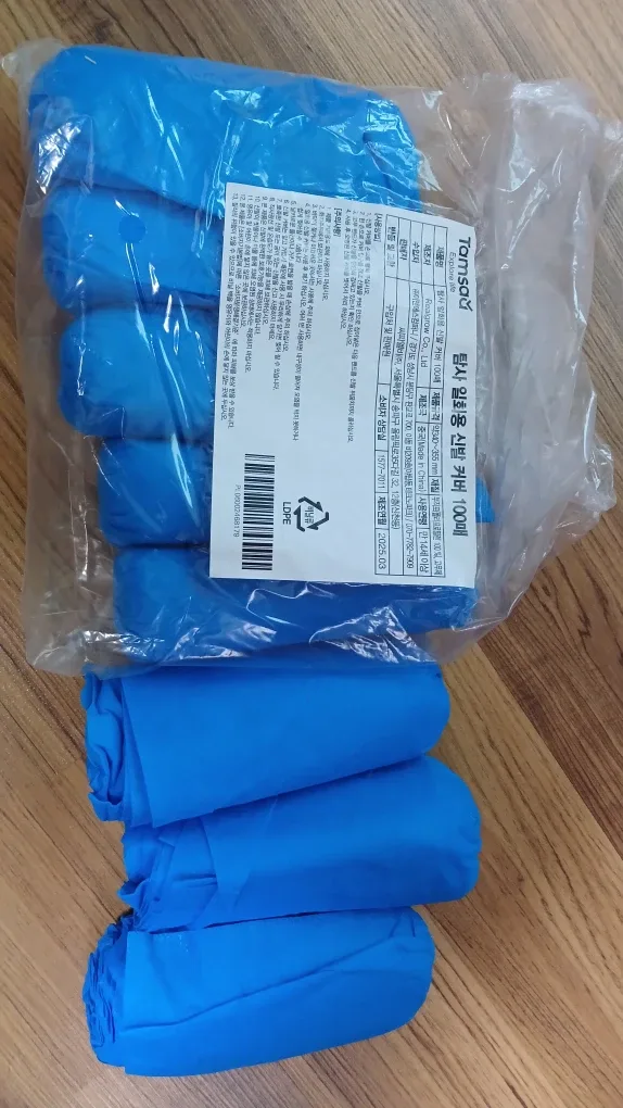 탐사 일회용 신발 커버 80켤레