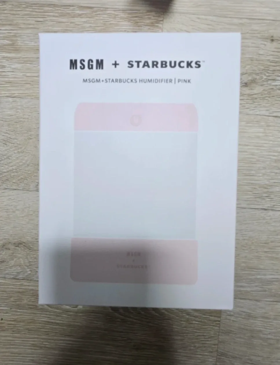 MSGM+스타벅스 가습기 핑크 미개봉