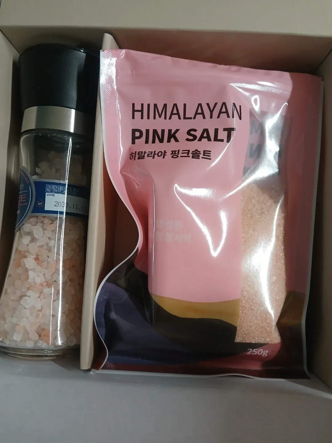 [새상품]손봉훈 히말라야 핑크솔트 분쇄기 세트