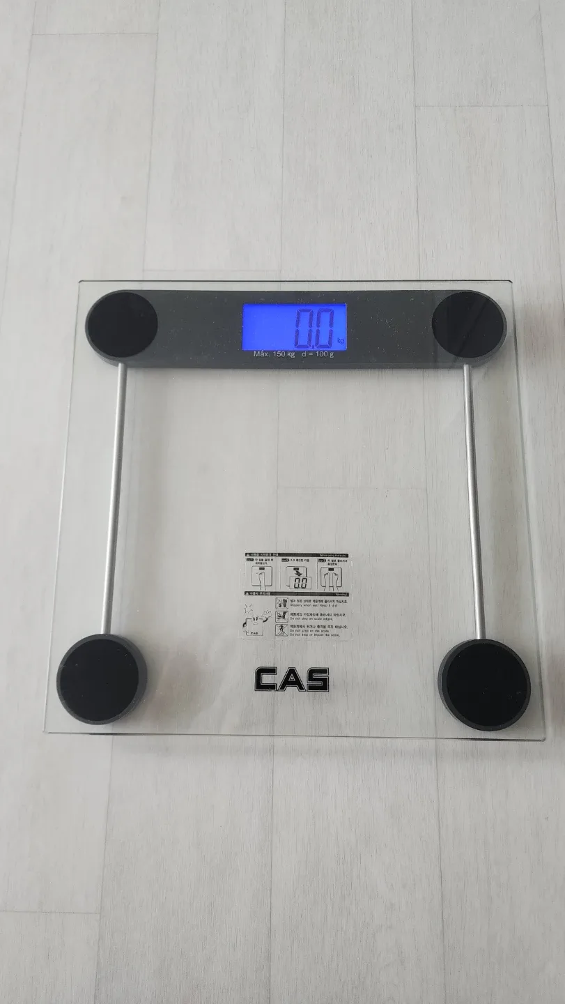 CAS 체중계 + 스타맥스 건전지