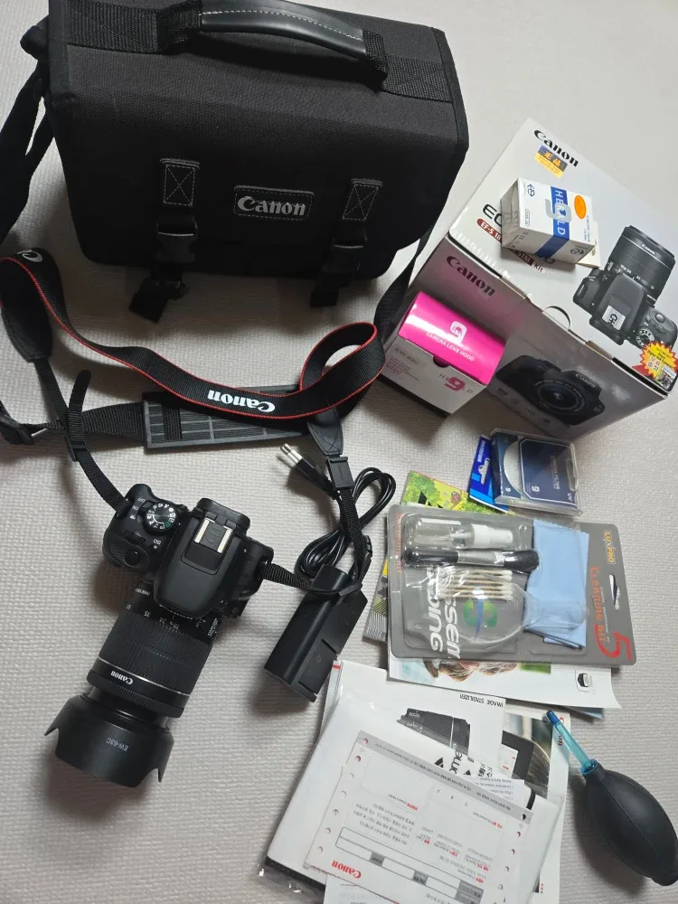 캐논 EOS DSLR 100D 카메라 풀세트