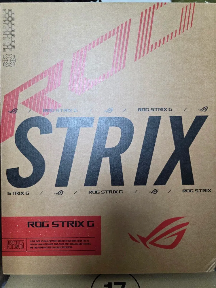 ASUS ROG STRIX G16 (9955HX3D/5070Ti/16GB/1TB) 초고사양 게이밍노트북 미개봉