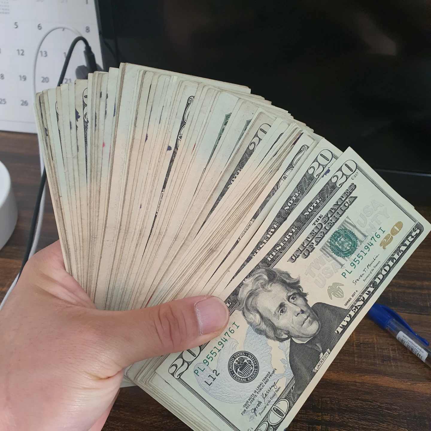 미국 20달러 지폐 판매 | 티켓/교환권 | 당근 중고거래