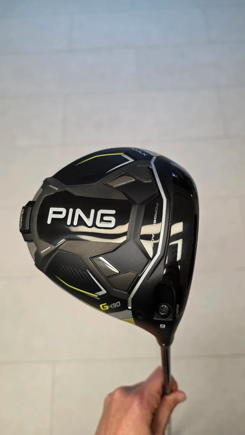 핑 G430 MAX 드라이버 SR 9도