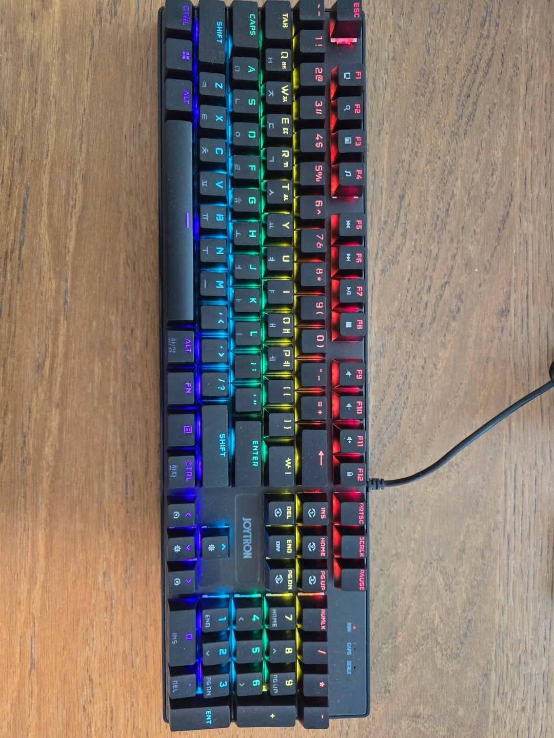 조이트론 게이밍 키보드 | 디지털기기 | 당근 중고거래