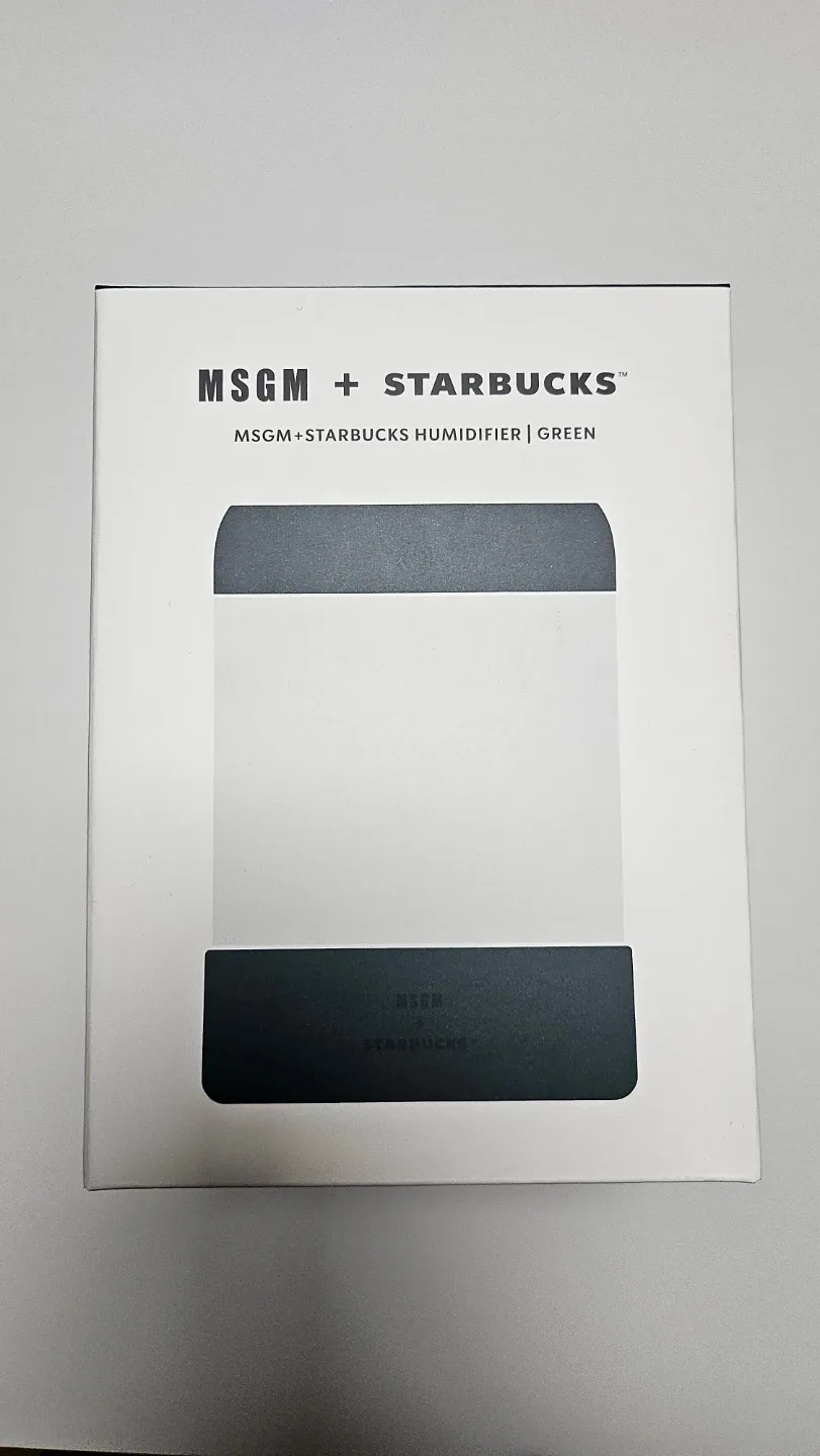 MSGM 스타벅스 가습기 그린 새제품(미개봉)