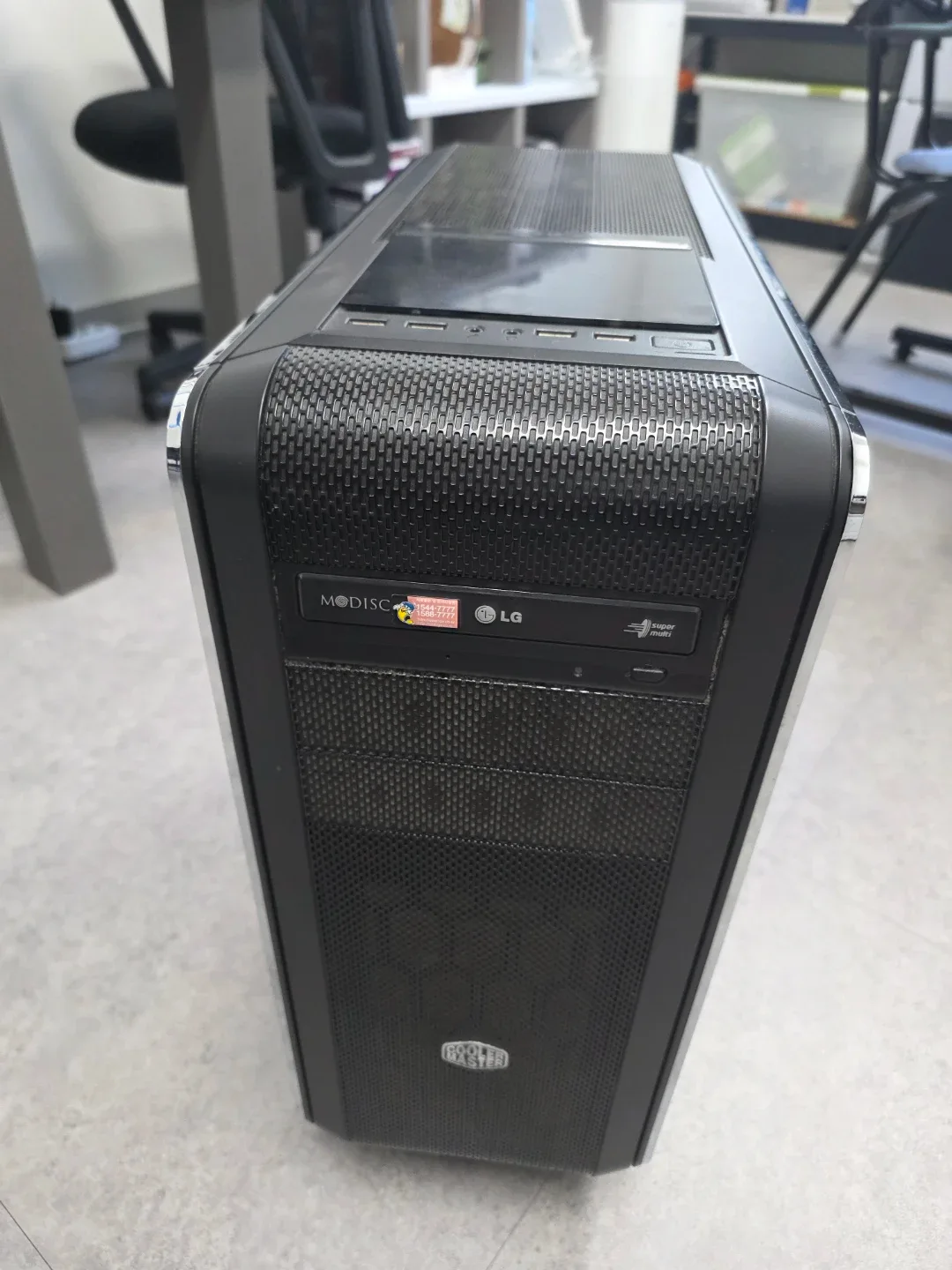 쿨러마스터 PC 본체 i3-10100F GTX 1050Ti