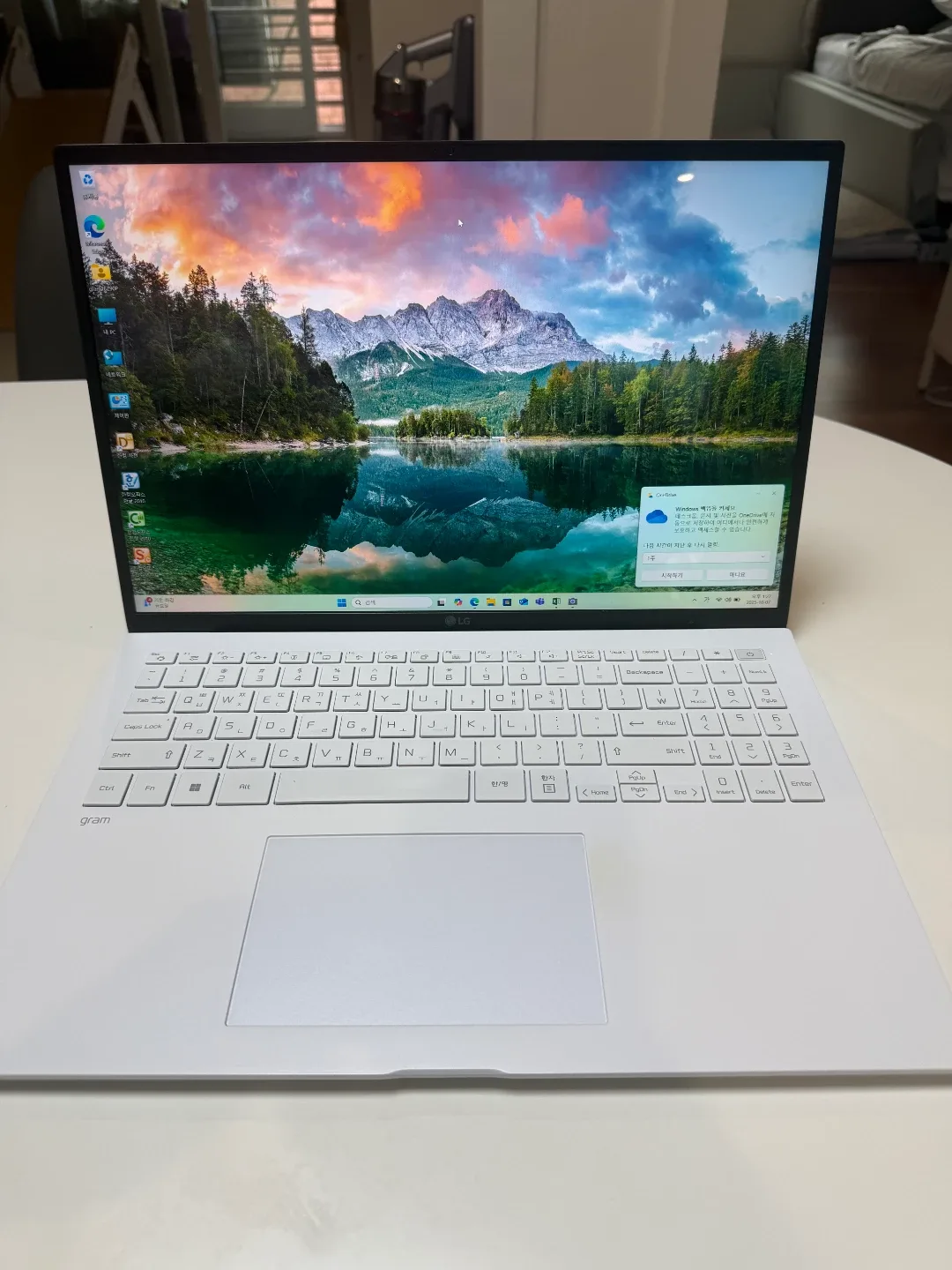 그램 노트북 16인치 i7 11세대 RAM 16 SSD 1TB Win11