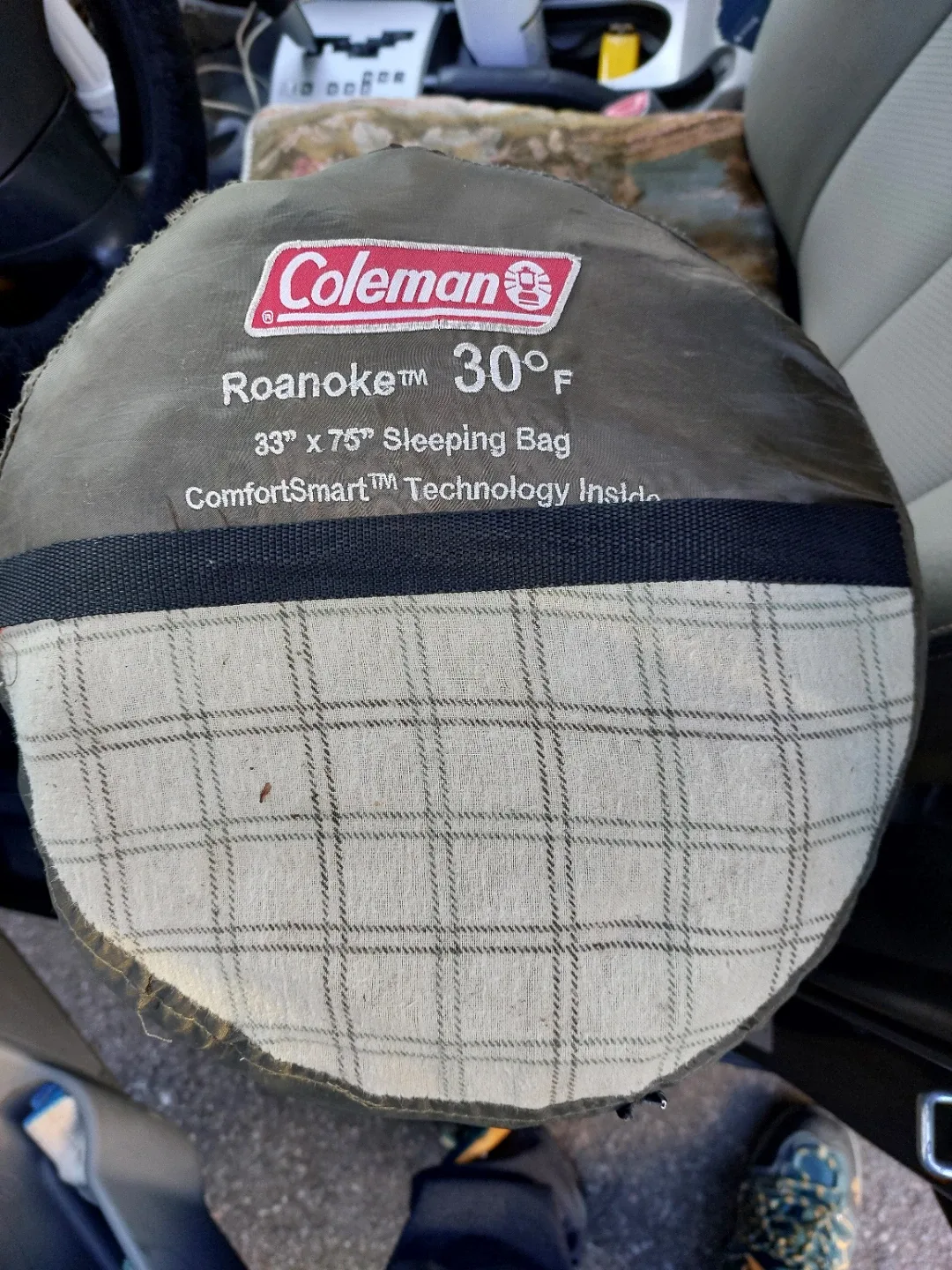 콜맨 Roanoke 30°F 침낭 + 던롭 캐리어